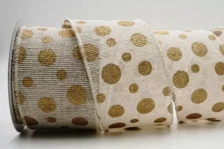Irregular Polka Dots Ribbon - Irregular Polka Dots Ribbon